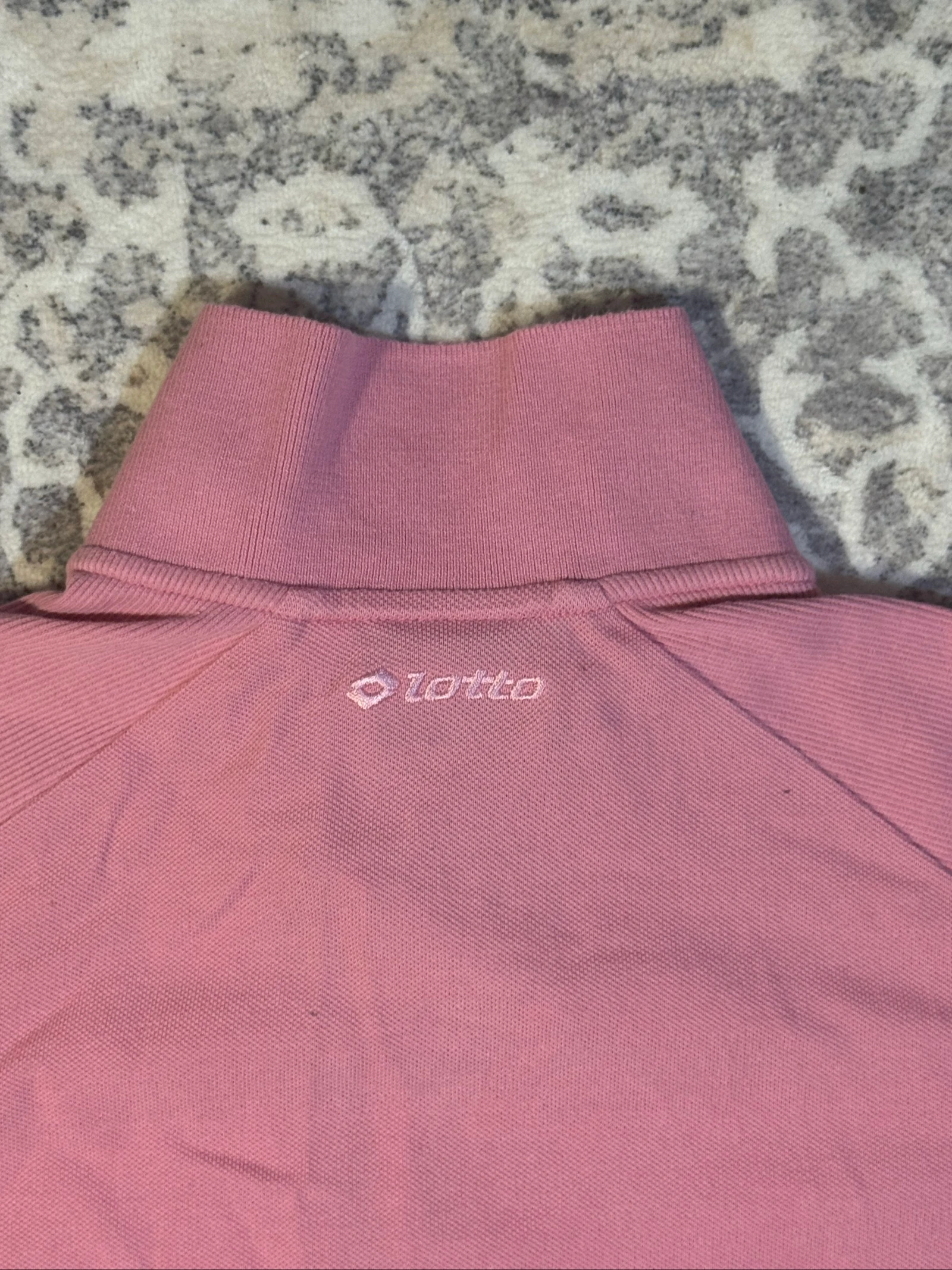 Polo Feroti Rosa Mujer Manga Corta  Vintage – photo 5